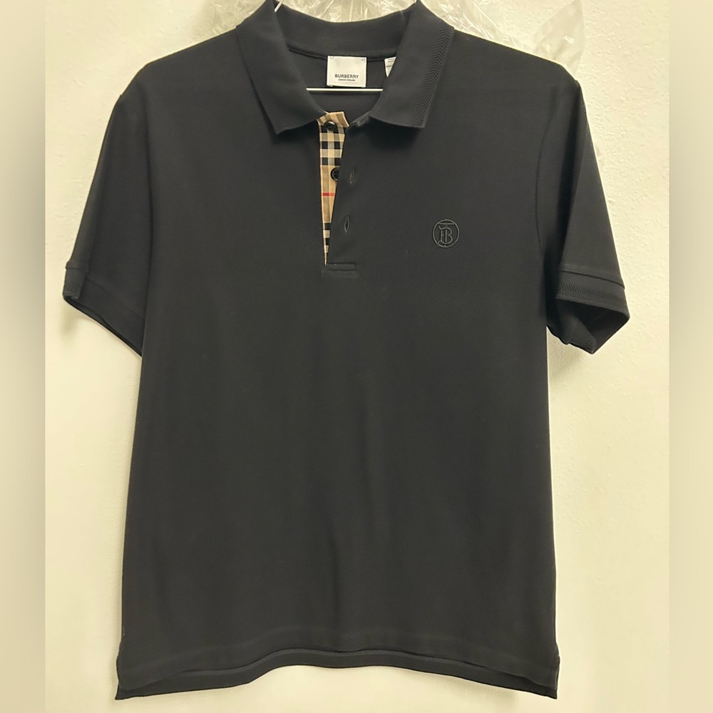 Burberry cotton polo shirt